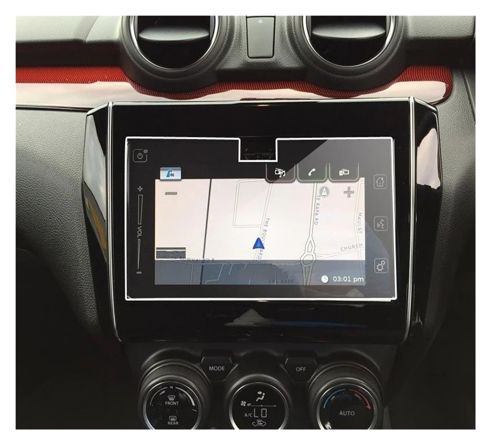 GPS Schutzfolie Gehärtetes Glas Film Schutz Für Maruti Für Suzuki Für Swift 2019 2020 Auto Radio GPS Auto Bildschirm Aufkleber Auto Zubehör Navigation Schutzfolie von AVFORA