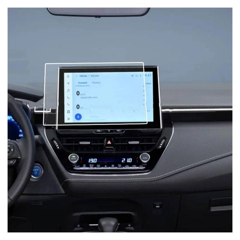 GPS Schutzfolie TPU Screen Protector Film Für Toyota Für Corolla Für Kreuz 2022 2023 10,5 Zoll Auto GPS Navigation Schutz Bildschirm LCD Anti-Scratch Navigation Schutzfolie von AVFORA