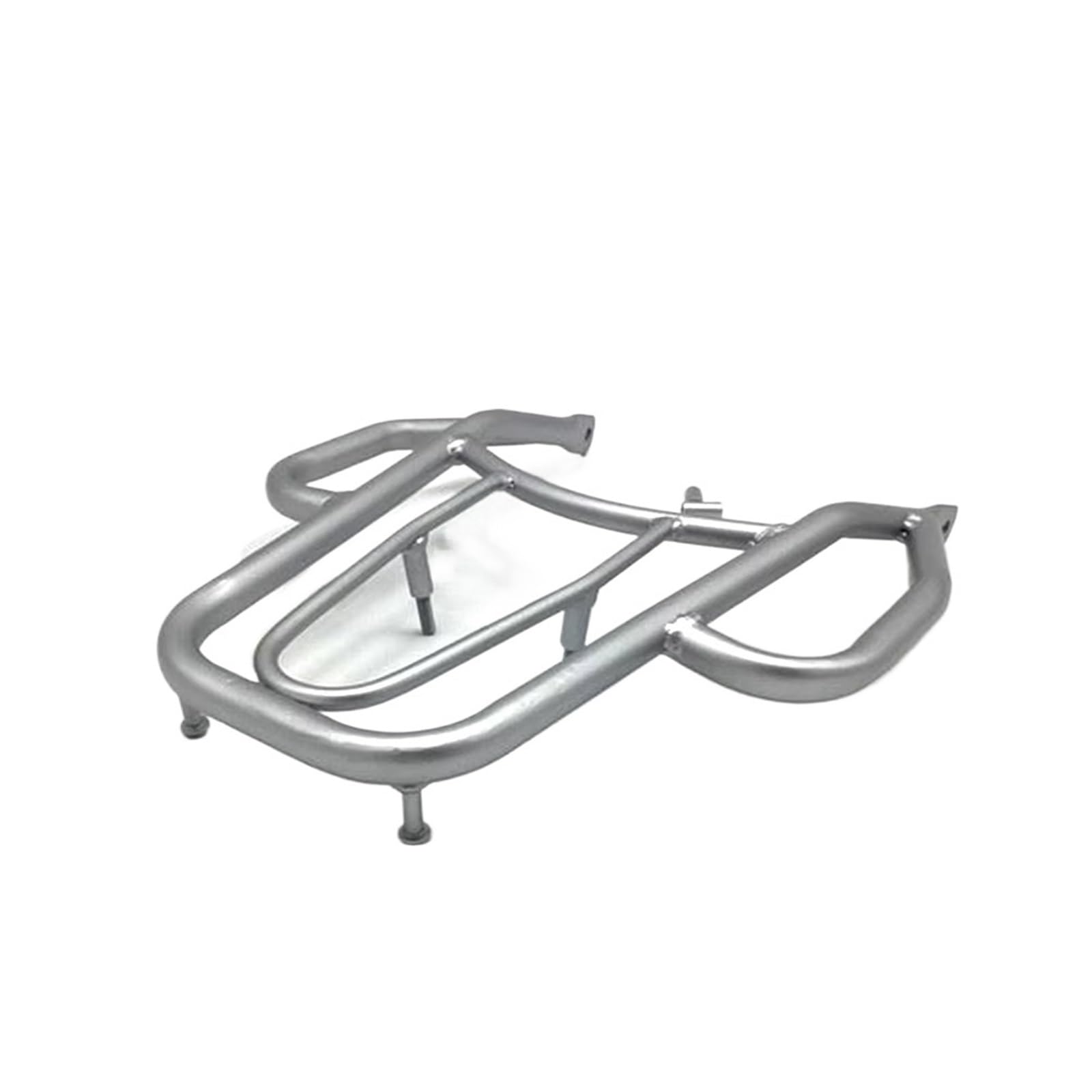 Motorrad Hinten Gepäck Rack Für Suzuki Für DRZ-400 E/S/SM 2000-2015 Für DRZ400 Für DRZ400E Motorrad Griff Flügel Stil Hinten Sitz Rack Gepäck Regal Halter Rack Lager Motorrad Hinten Rack(Silber) von AVFORA