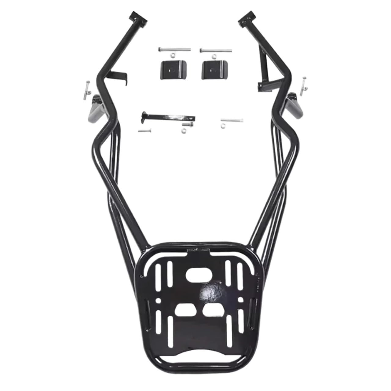 Motorrad Hinten Gepäck Rack Hinten Gepäckträger Träger Regal Top Box Halter Unterstützung Hinten Armlehne Regal Reitstock Zubehör Für CFMOTO 800NK NK800 800 NK Motorrad Hinten Rack von AVFORA