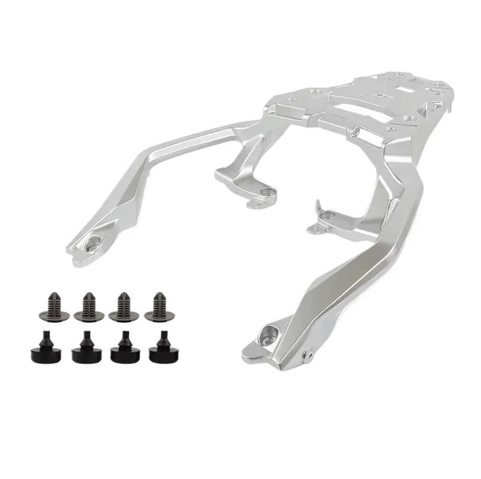 Motorrad Hinten Gepäck Rack Motorrad Gepäckträger Halterung Hinten Gepäckträger Rahmen Abdeckung Panel Halter Regal Unterstützung Für XADV 750 Für Forza 750 NC 750 2021-2024 Motorrad Hinten Rack(Silbe von AVFORA