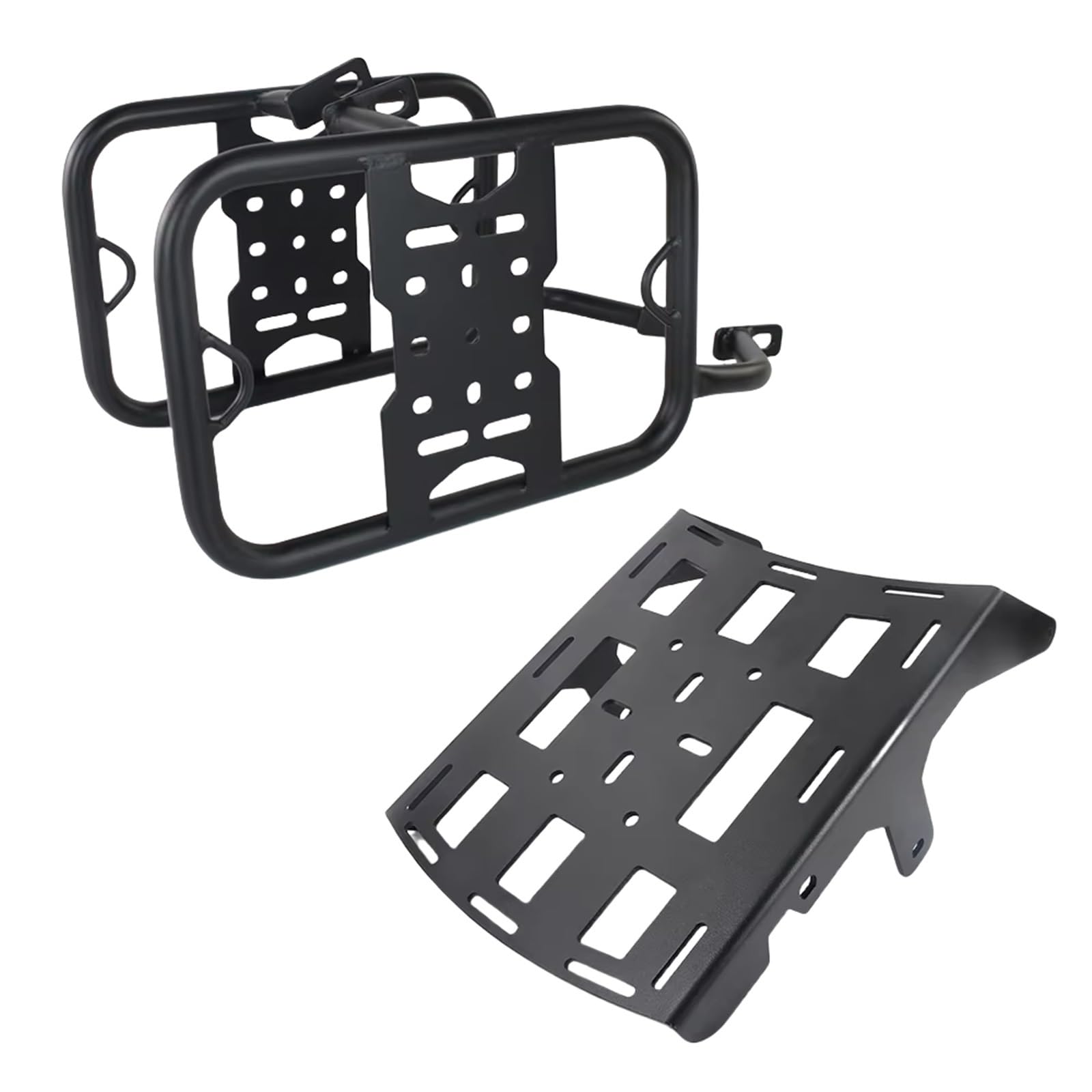 Motorrad Hinten Gepäck Rack Motorrad Seite Träger Packtaschen Rack Rahmen Top Box Fall Satteltasche Halterung Für Suzuki DR650 DR 650 1996-2024 Hinten Gepäck Rack Motorrad Hinten Rack von AVFORA