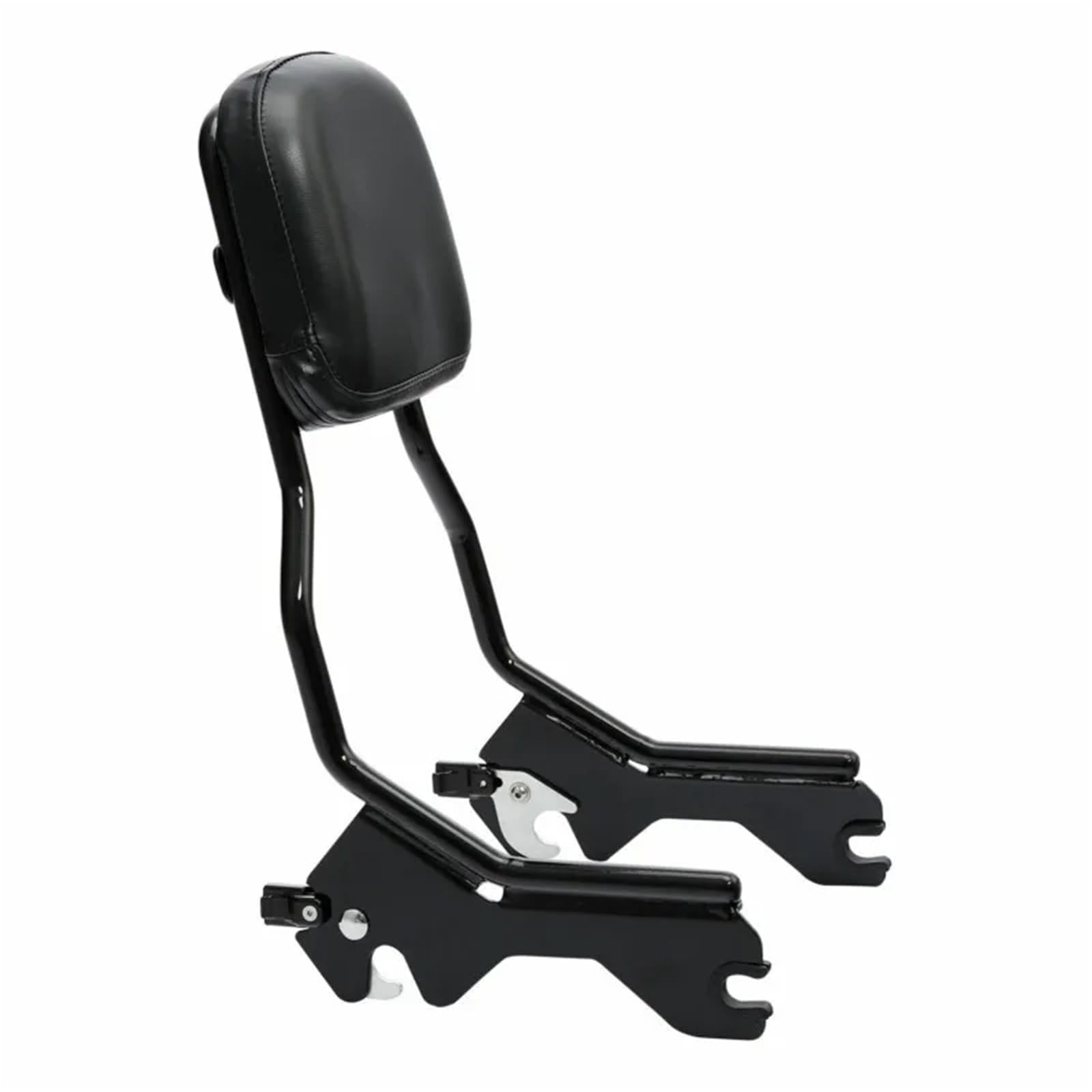 Motorrad Hinten Gepäck Rack Motorrad Sissy Bar Aufrechte Rückenlehne Für Softail Für Low Für Rider Für Sport Für Glide Für FXLR Für FLSB Für FXLRS 2018-2021 2022 2023 2024 Motorrad Hinten Rack(Schwarz von AVFORA