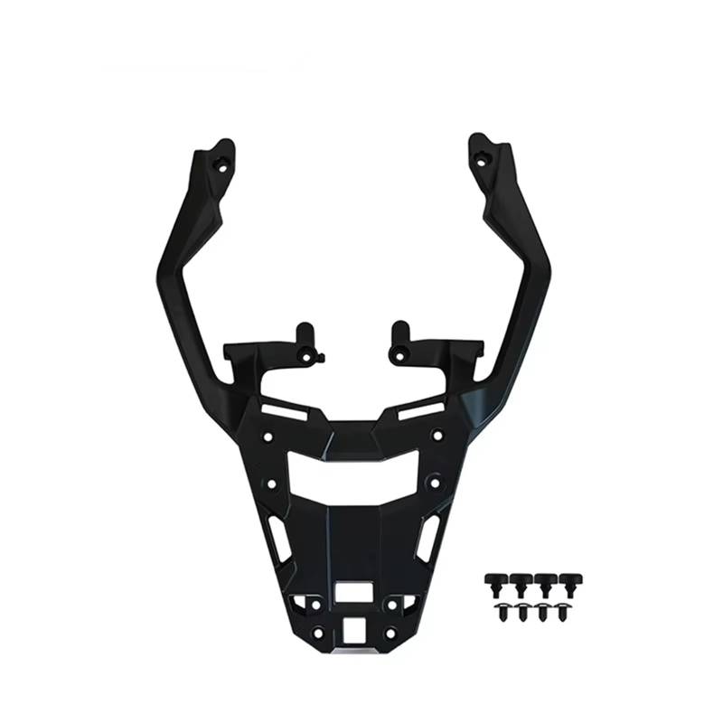 Motorrad Hinten Gepäck Rack Top Box Halterung Für XADV750 Für FORZA750 Für NSS750 2021 2022 2023 2024 Hinten Gepäck Halter Motorrad Rack Fracht Regal Motorrad Hinten Rack(Schwarz) von AVFORA