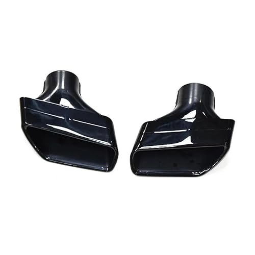 Schalldämpfer Endrohr 304 Edelstahl Für 5 Series G30 G31 530i 528i 530i Auto Auspuffrohr Endrohr Quadrat Spitze Schalldämpfer Spitze Endrohr Abgasrohr(Black B) von AVFORA