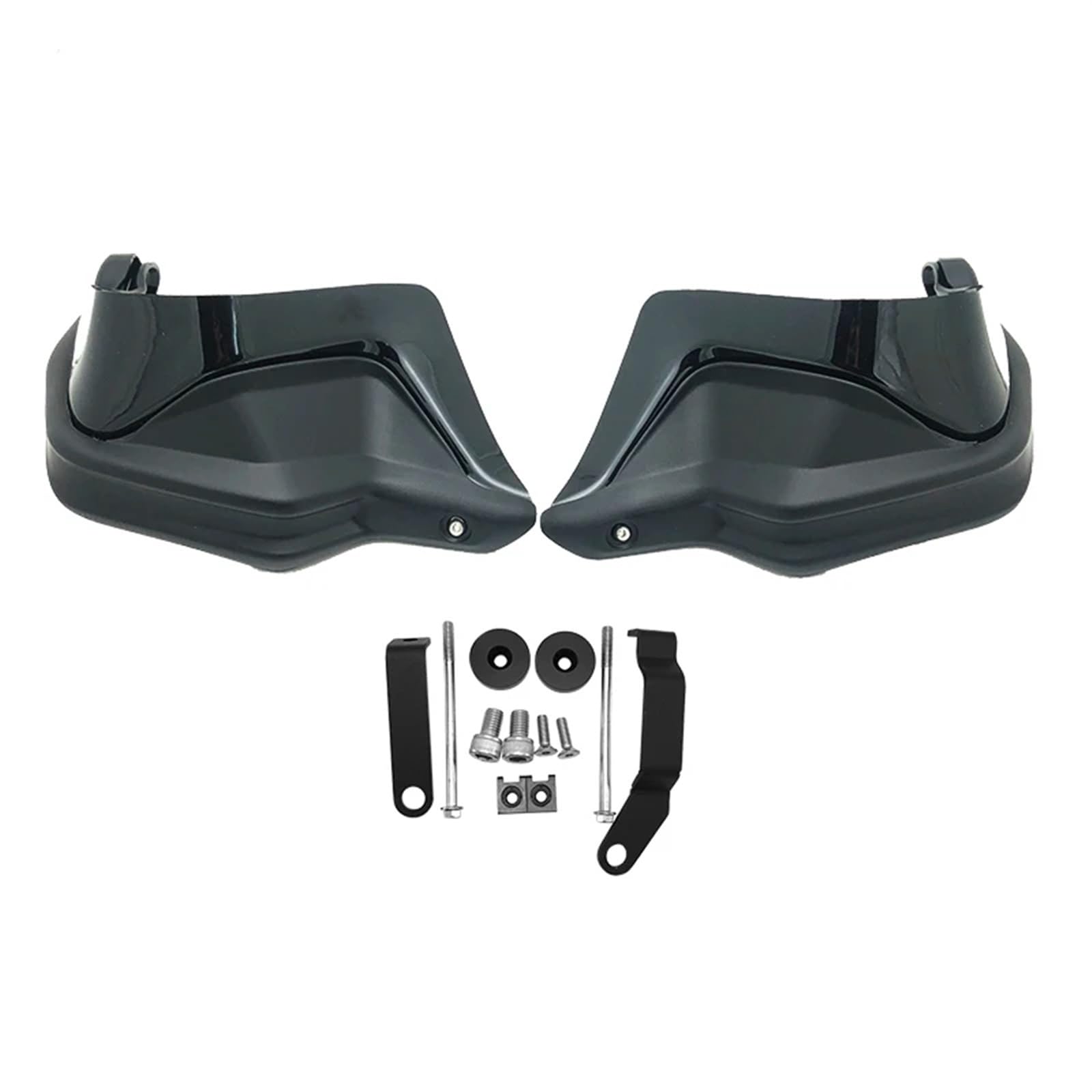 Handprotektoren Motorrad Für CFMOTO 400GT 650GT 650 GT 400 GT Motorrad Handprotektoren Schild Guards Windschutzscheibe Hand Wind Schutz Motorrad Handschützer(Black Set) von AVLIK