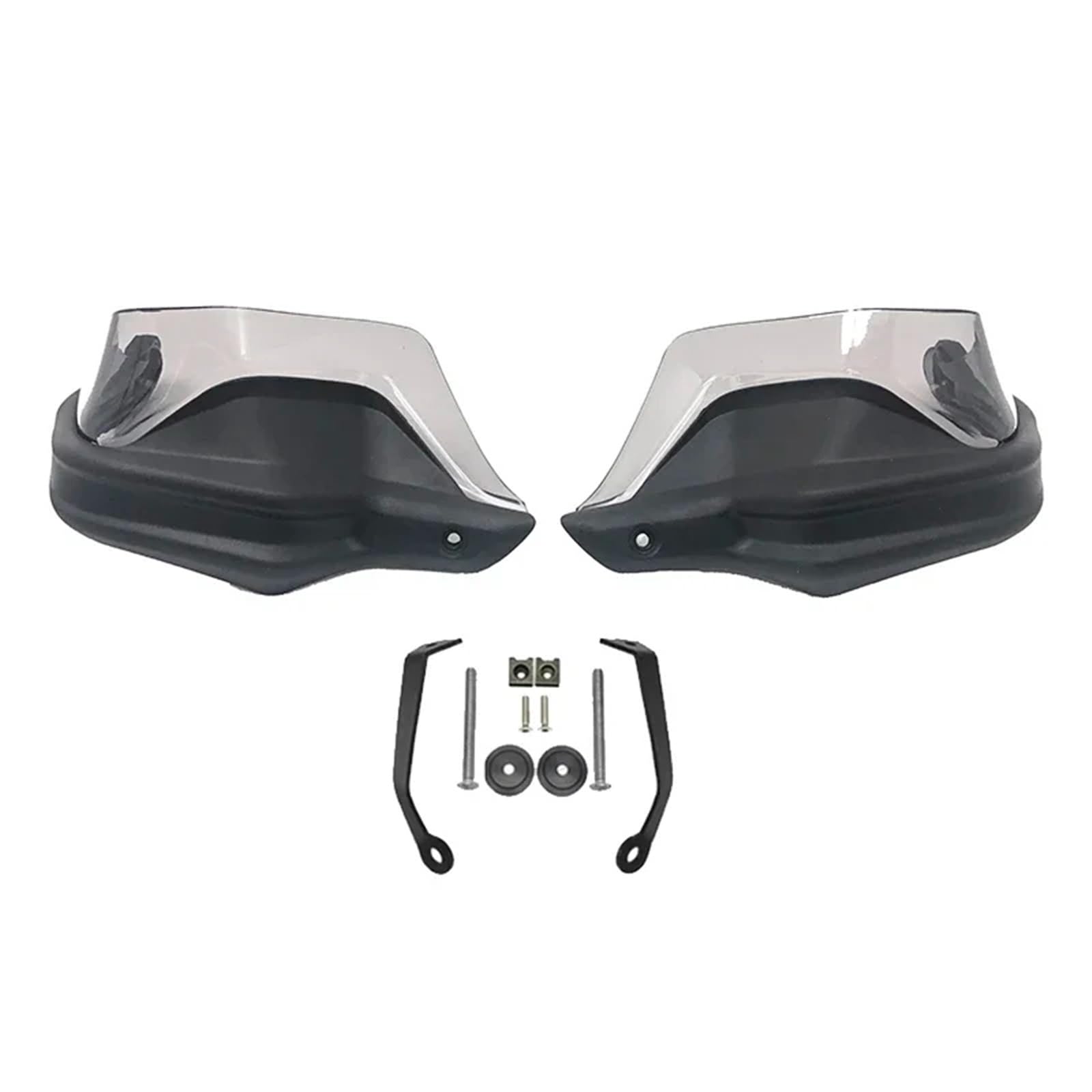 Handprotektoren Motorrad Für LONCIN Für VOGE 650 500 DS 500R 650DS 500DS Motorrad Handprotektoren Schild Guards Windschutzscheibe Hand Wind Schutz Motorrad Handschützer(Black Grey) von AVLIK