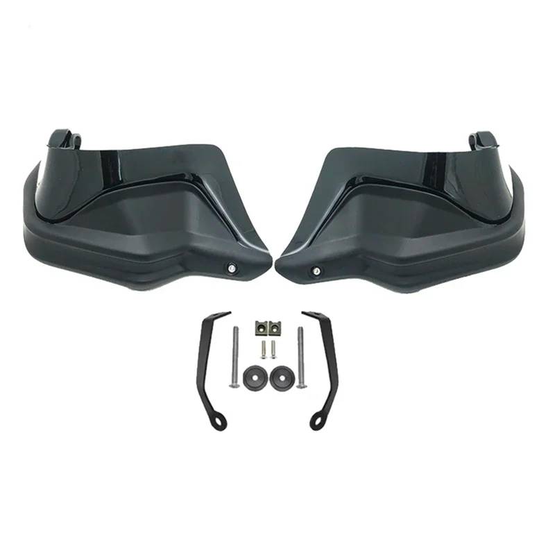 Handprotektoren Motorrad Für LONCIN Für VOGE 650 500 DS 500R 650DS 500DS Motorrad Handprotektoren Schild Guards Windschutzscheibe Hand Wind Schutz Motorrad Handschützer(Schwarz) von AVLIK