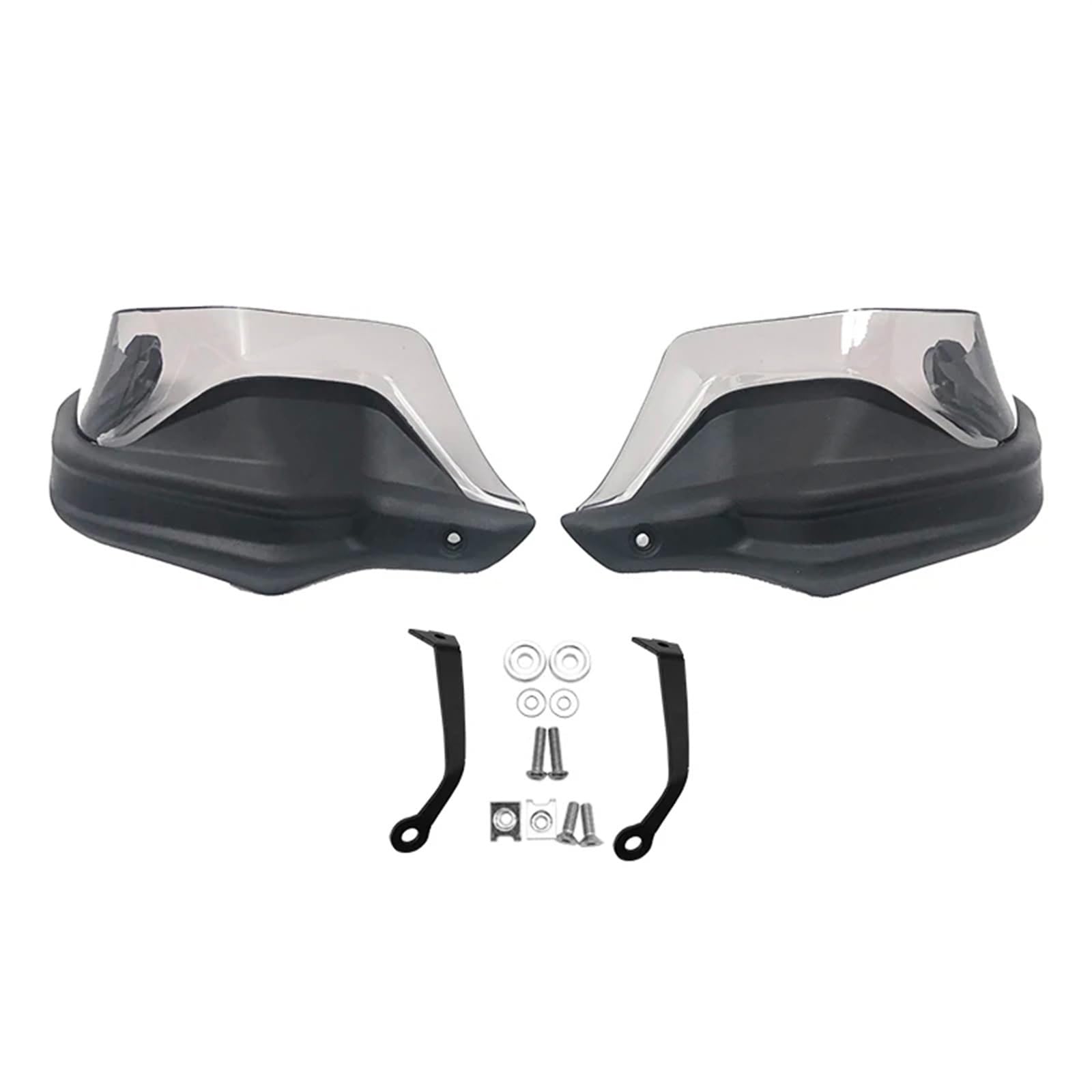 Handprotektoren Motorrad Für MT03 Für MT25 Für MT-03 Für MT-25 2015-2024 Motorrad-Lenkerhandprotektoren Schild Handschutzschutz Motorrad Handschützer(Black Grey Set) von AVLIK