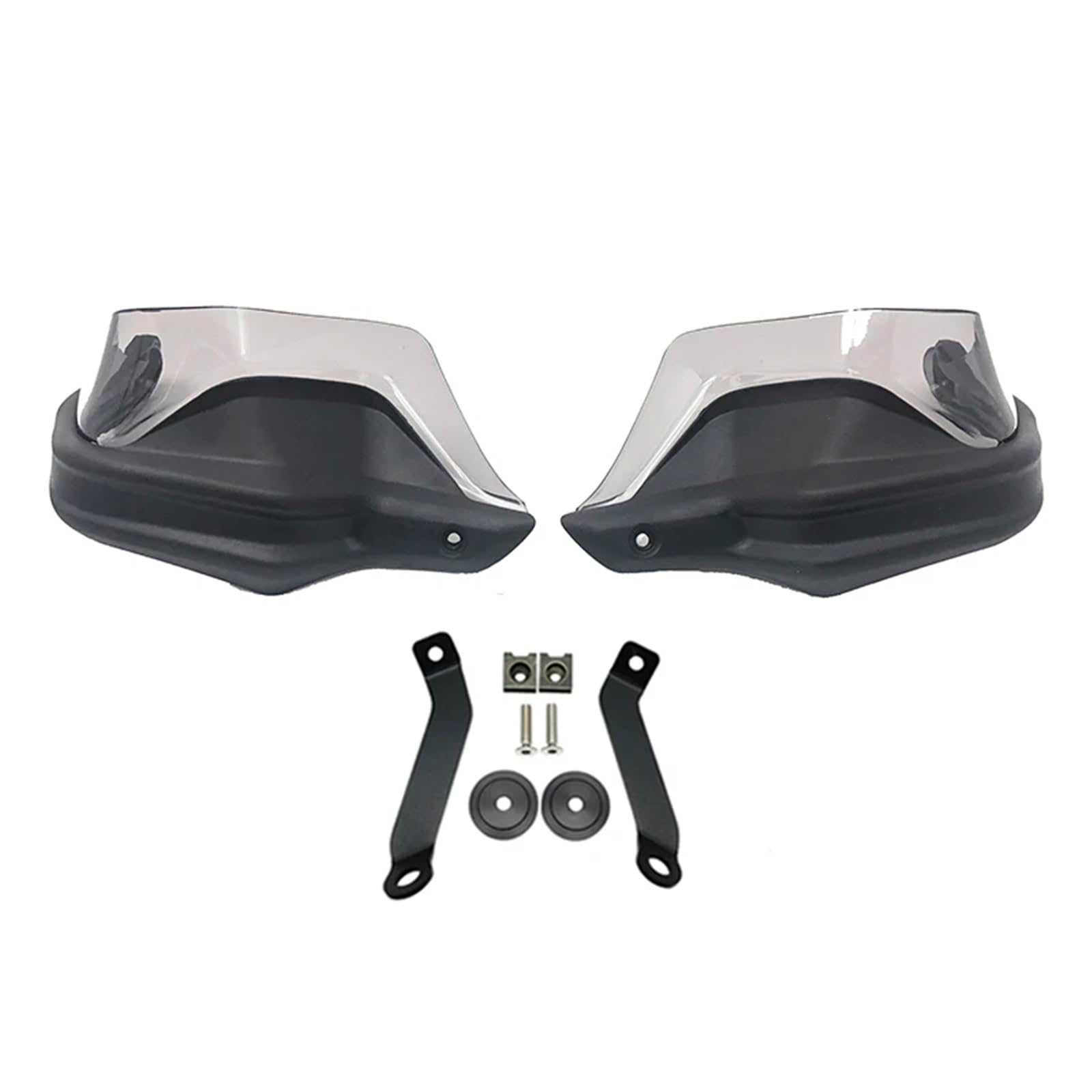 Handprotektoren Motorrad Für NC750D Für Integra750 Für Integra 750 S Motorrad Handprotektoren Schild Wachen Windschutzscheibe Hand Wind Schutz Motorrad Handschützer(Black Grey Set) von AVLIK