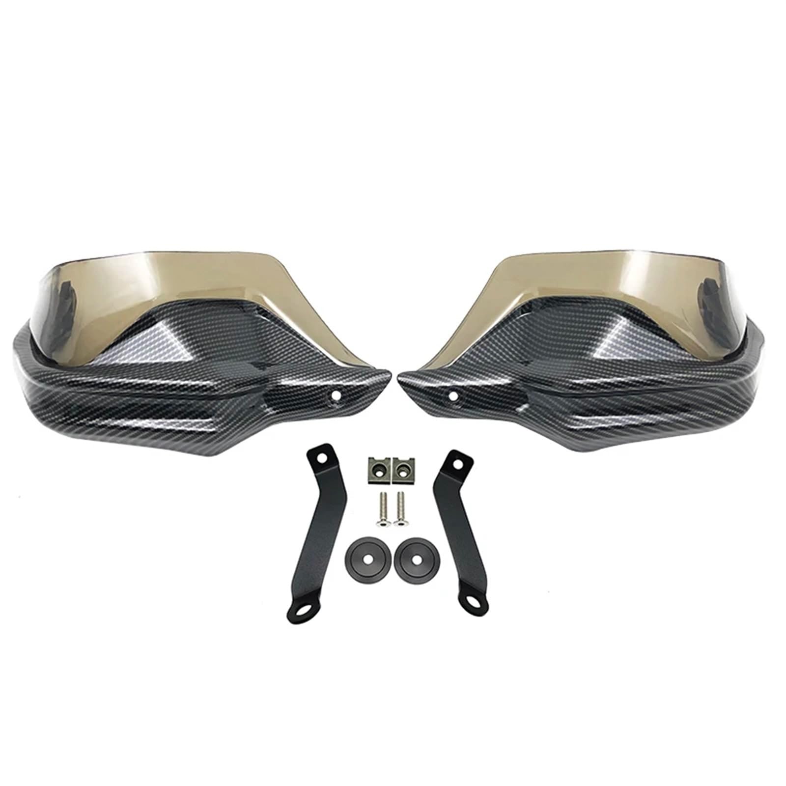 Handprotektoren Motorrad Für NC750D Für Integra750 Für Integra 750 S Motorrad Handprotektoren Schild Wachen Windschutzscheibe Hand Wind Schutz Motorrad Handschützer(Carbon Green Set) von AVLIK