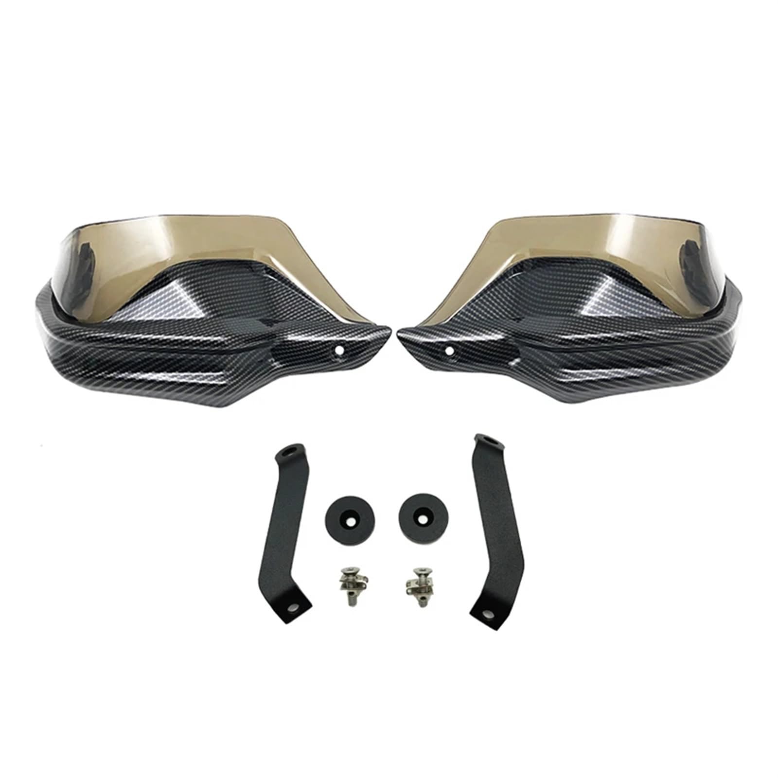 Handprotektoren Motorrad Für NC750X Für NC750S Für NC700X Für CB500X 2013-2023 Motorrad Handschutz Handschutz Windschutz Handschützer Abdeckung Motorrad Handschützer(Carbon-Green) von AVLIK