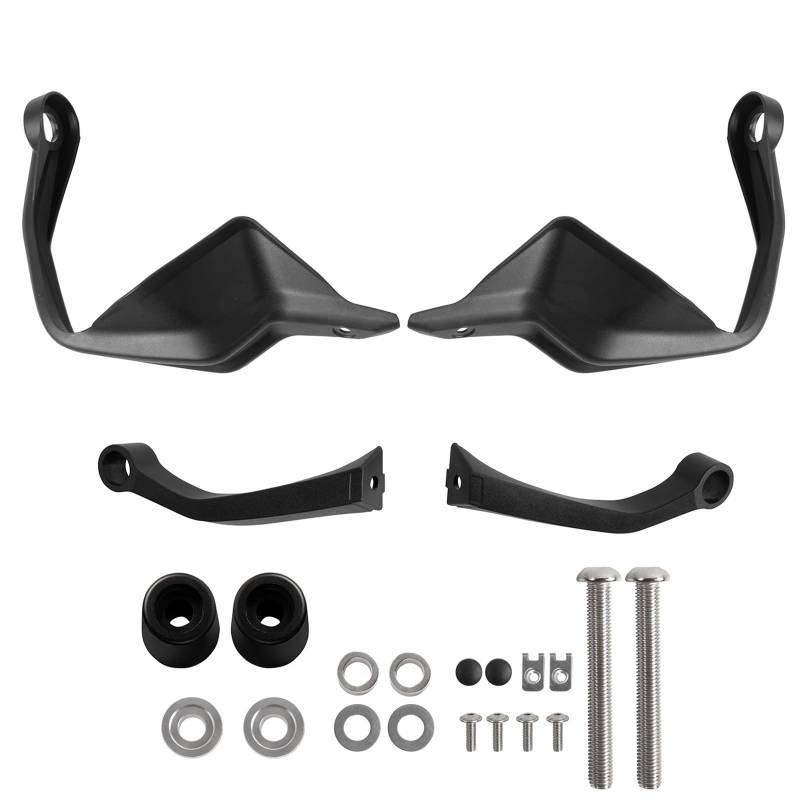 Handprotektoren Motorrad Für R NineT R9T 2014-2024 Für Für Racer Für Urban GS Für Scramble Handguard Shield Motorrad-Handschützer Motorrad Handschützer(Schwarz) von AVLIK