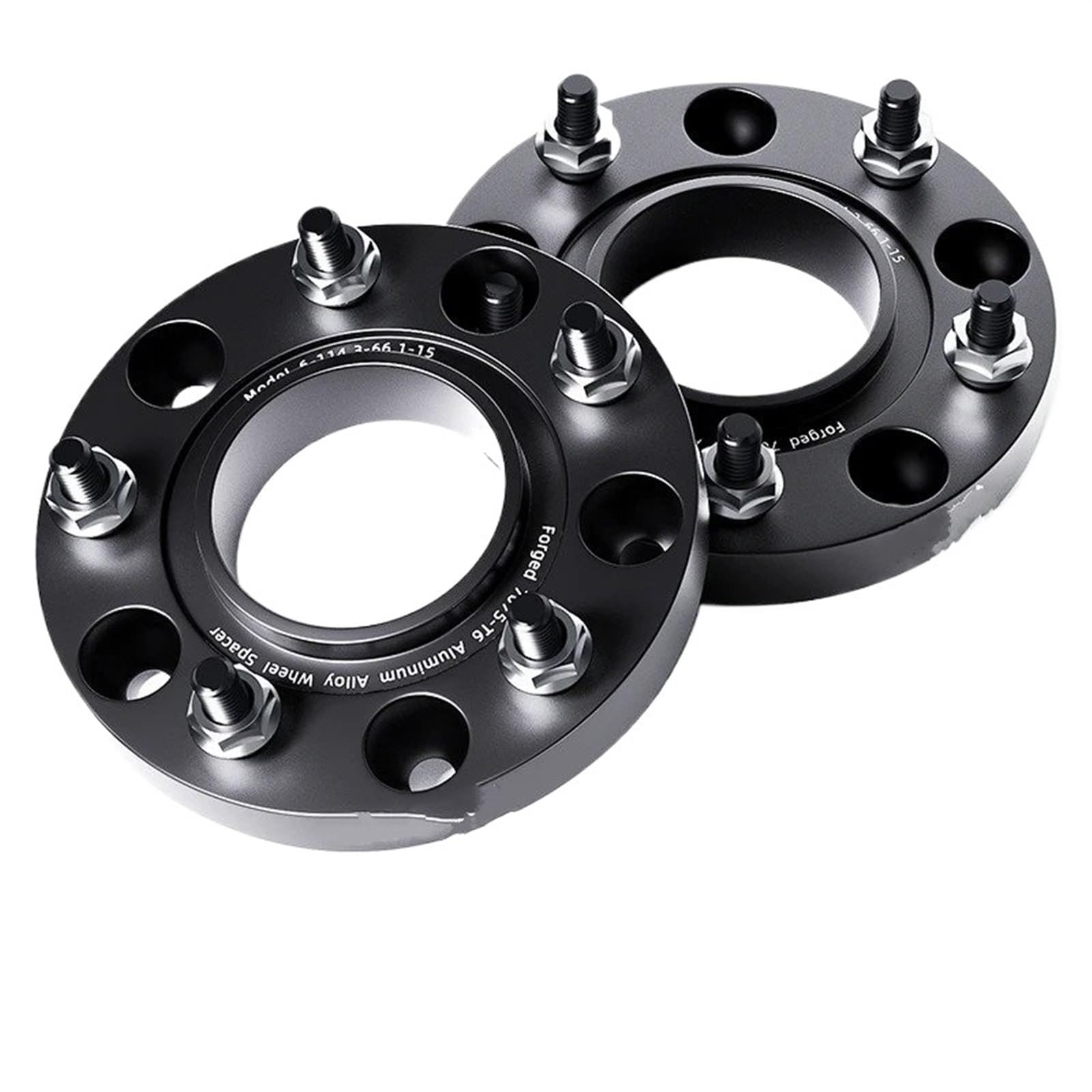 Spurverbreiterung Für Ford Für Mustang Flansch Platte T6-7075 Spurverbreiterungen Aluminium Hub Verbreitert Adapter 2/4 Stück 5x114,3 70,5 M14X1,5 1/2" Spurverbreiterungen(2pcs 30mm 1-2) von AVLIK