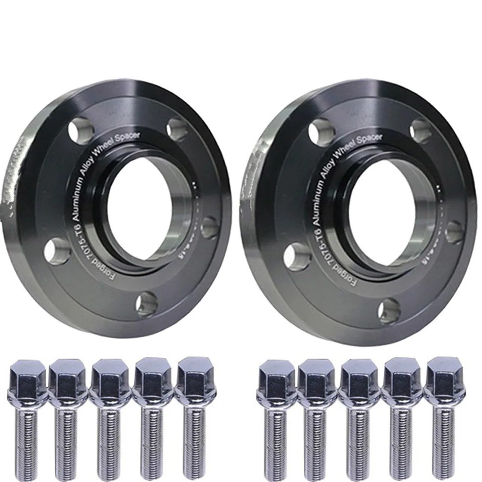 Spurverbreiterung Für Land Für Rover Für Defender Für Defender 2019 2020 2021 2022 2PCS PCD 5x120 CB 72,6 Rad Spacer Adapter Spurverbreiterungen(Black adapter 15mm) von AVLIK