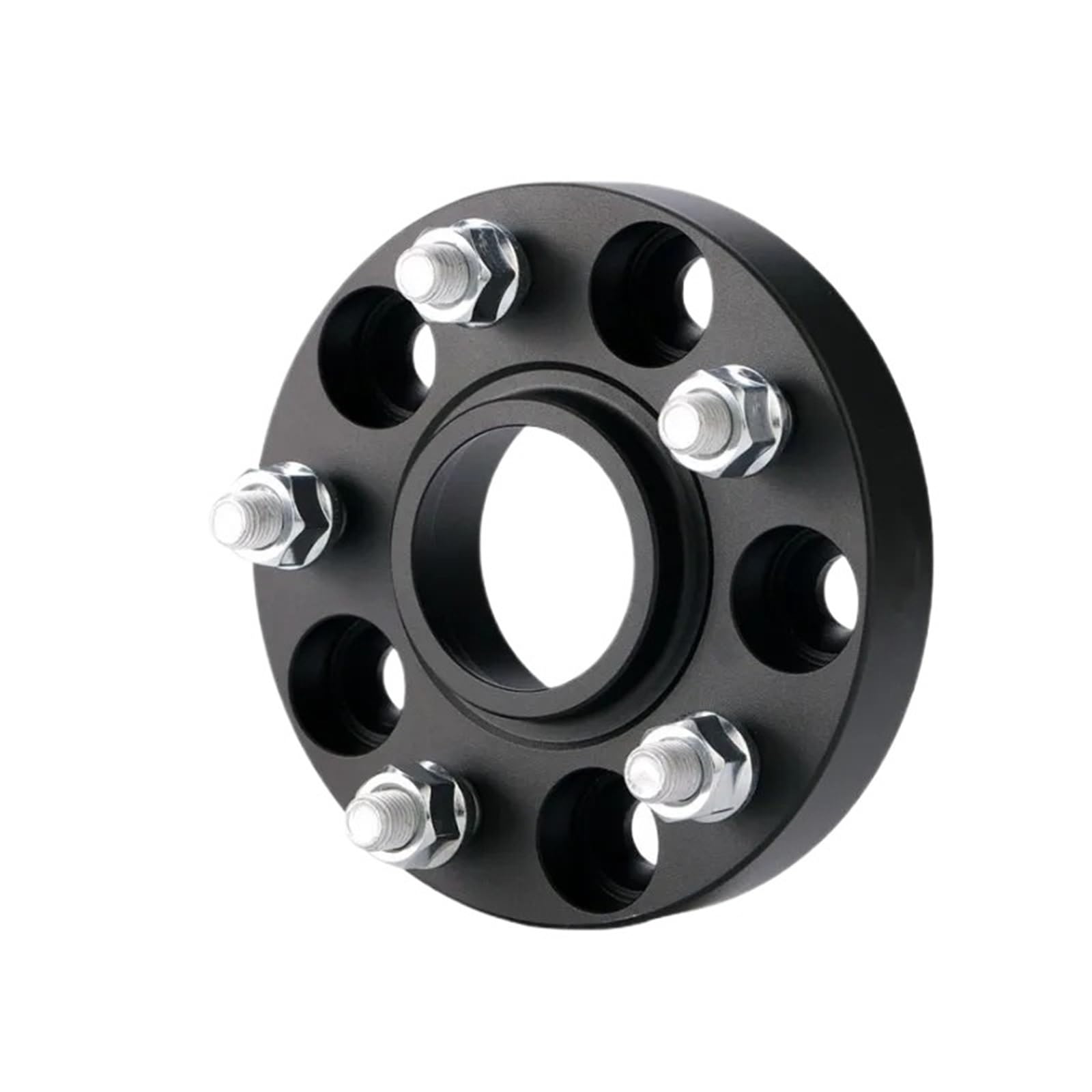 Spurverbreiterung Für Volvo S60 M12x1.5 1 Stück Spurverbreiterung Adapter Für PCD 5x108 CB 63,4 Spurverbreiterungen(Black 15mm) von AVLIK