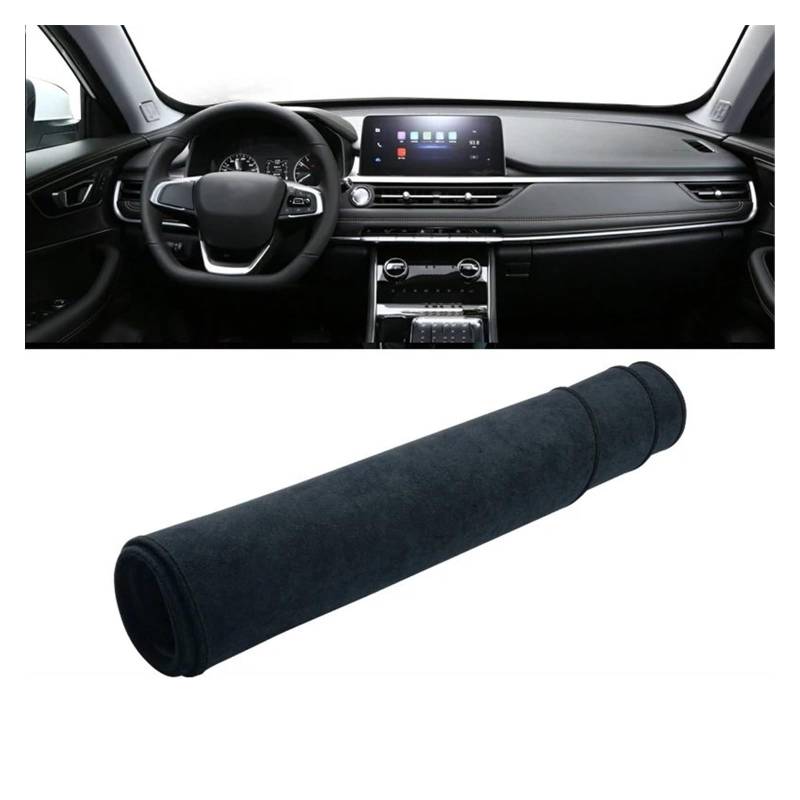 Car Dashboard Cover Pad Für Chery Für Tiggo 8 Für Pro 2019 2020 2021 2022 2023 Für Tiggo8 Pro Auto Dashboard Sonnenschutz Pad Matte Instrument Schreibtisch Abdeckung(B Black) von AVNVNCNO