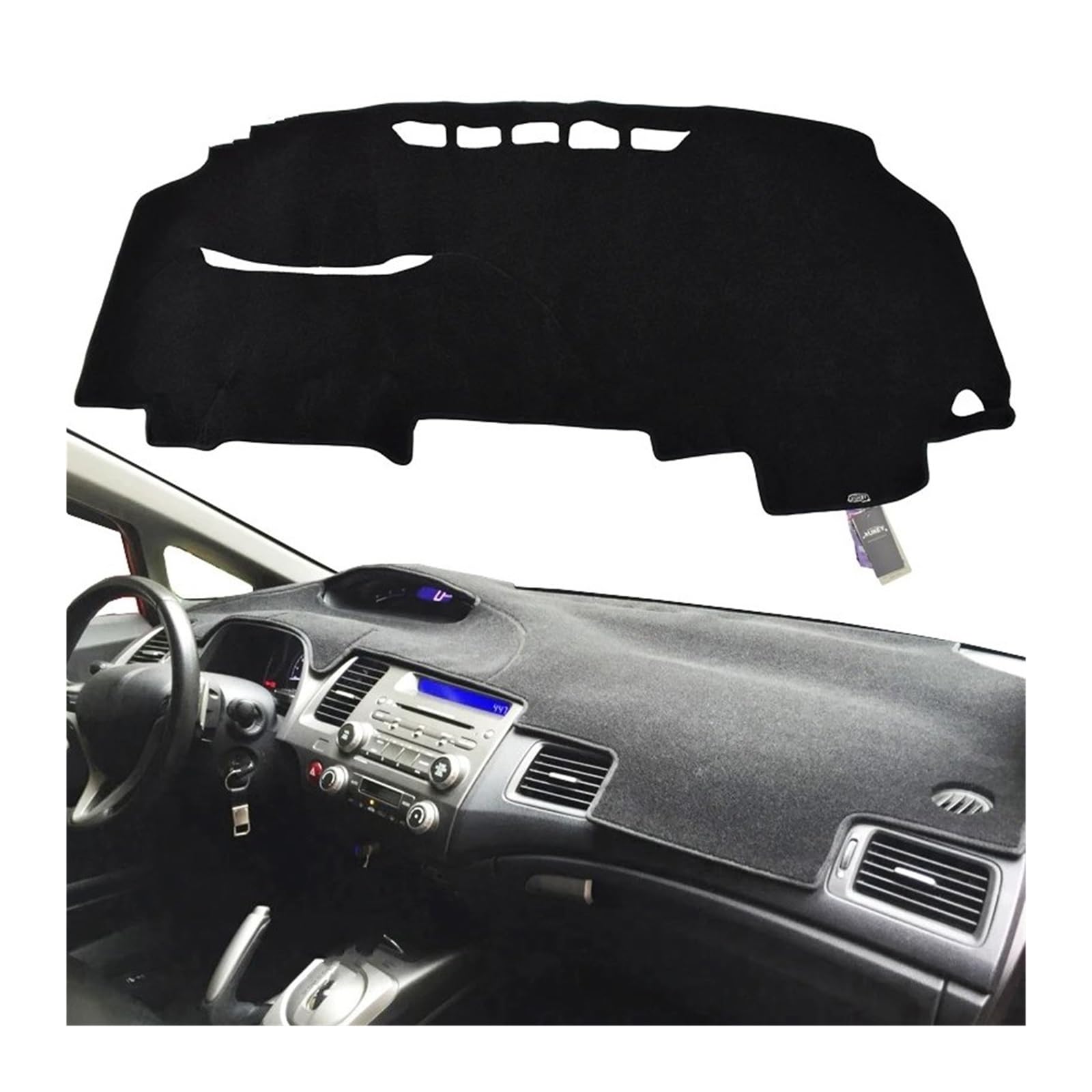 Car Dashboard Cover Pad Für Civic Für Für CSX 2006 2007 2008 2009 2010 2011 Dash Mat Dashmat Armaturenbrettabdeckung Sonnenschutz Armaturenbrettabdeckung Teppich von AVNVNCNO