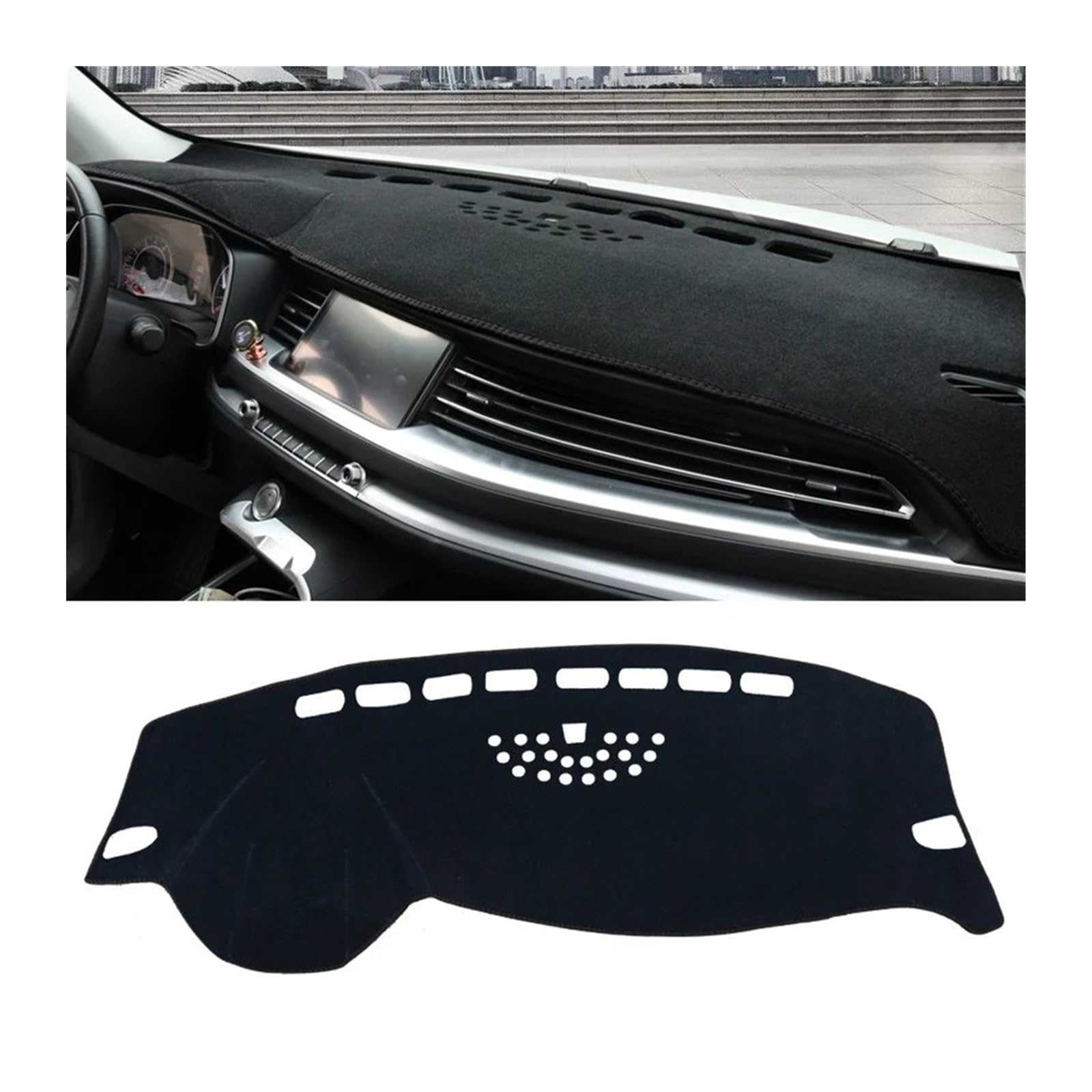 Car Dashboard Cover Pad Für Haval Für H6 2017 2018 2019 2020 Auto-Armaturenbrett Vermeiden Lichtmatte Instrumentenplattform Schreibtischabdeckung Matten Teppiche von AVNVNCNO