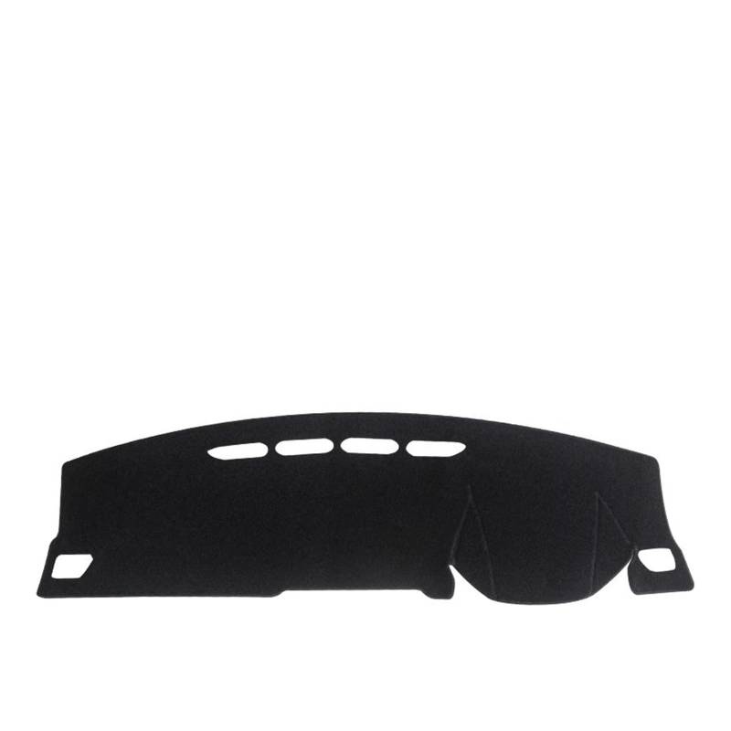 Car Dashboard Cover Pad Für Haval Für Jolion 2021 2022 2023 LHD RHD Auto Armaturenbrett Sonnenschutzmatte Instrument Schreibtischabdeckung rutschfeste Unterlage(No HUD Black RHD) von AVNVNCNO