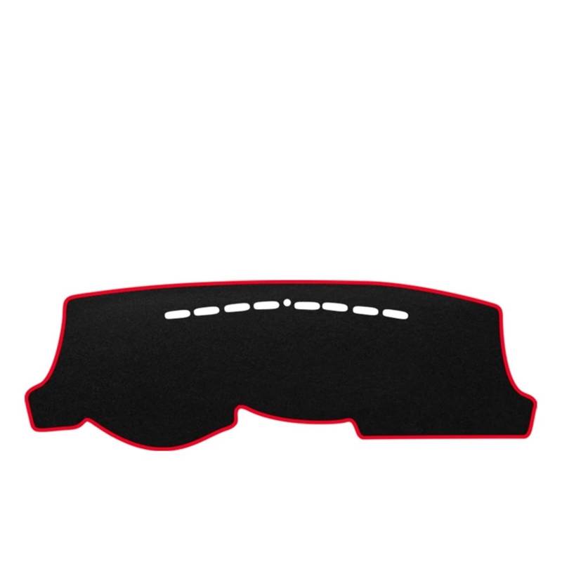 Car Dashboard Cover Pad Für Hyundai Für Tucson Für JM 2004 2005 2006 2007 2008 2009 Auto Armaturenbrett Abdeckung Matte rutschfeste Pad Protector(A Red Side) von AVNVNCNO