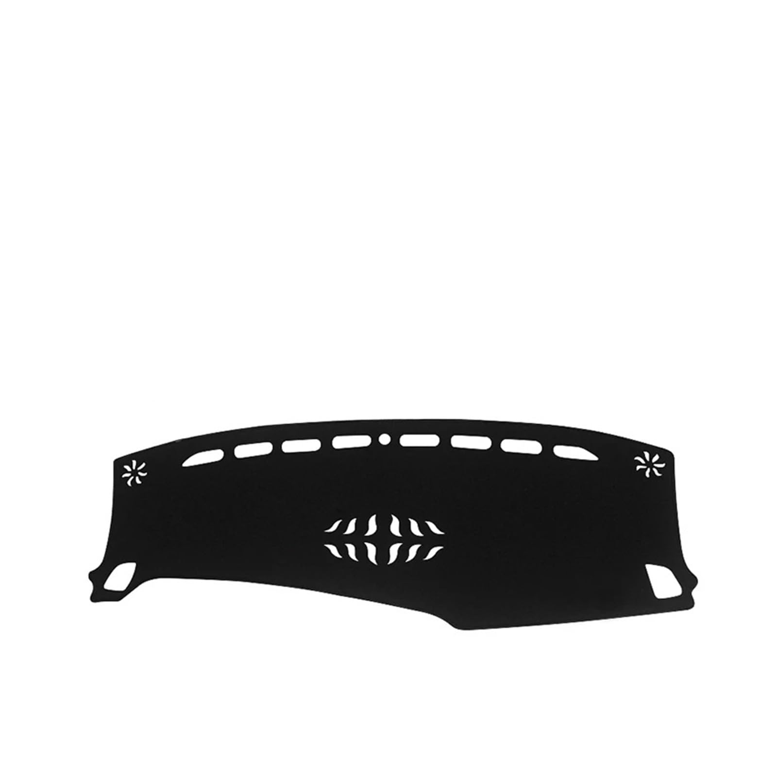 Car Dashboard Cover Pad Für Kia Für Karneval Für KA4 2020 2021 2022 2023 2024 Auto Armaturenbrett Abdeckung Sonnenschutz Matten Pads Teppiche(A LHD Black Side) von AVNVNCNO