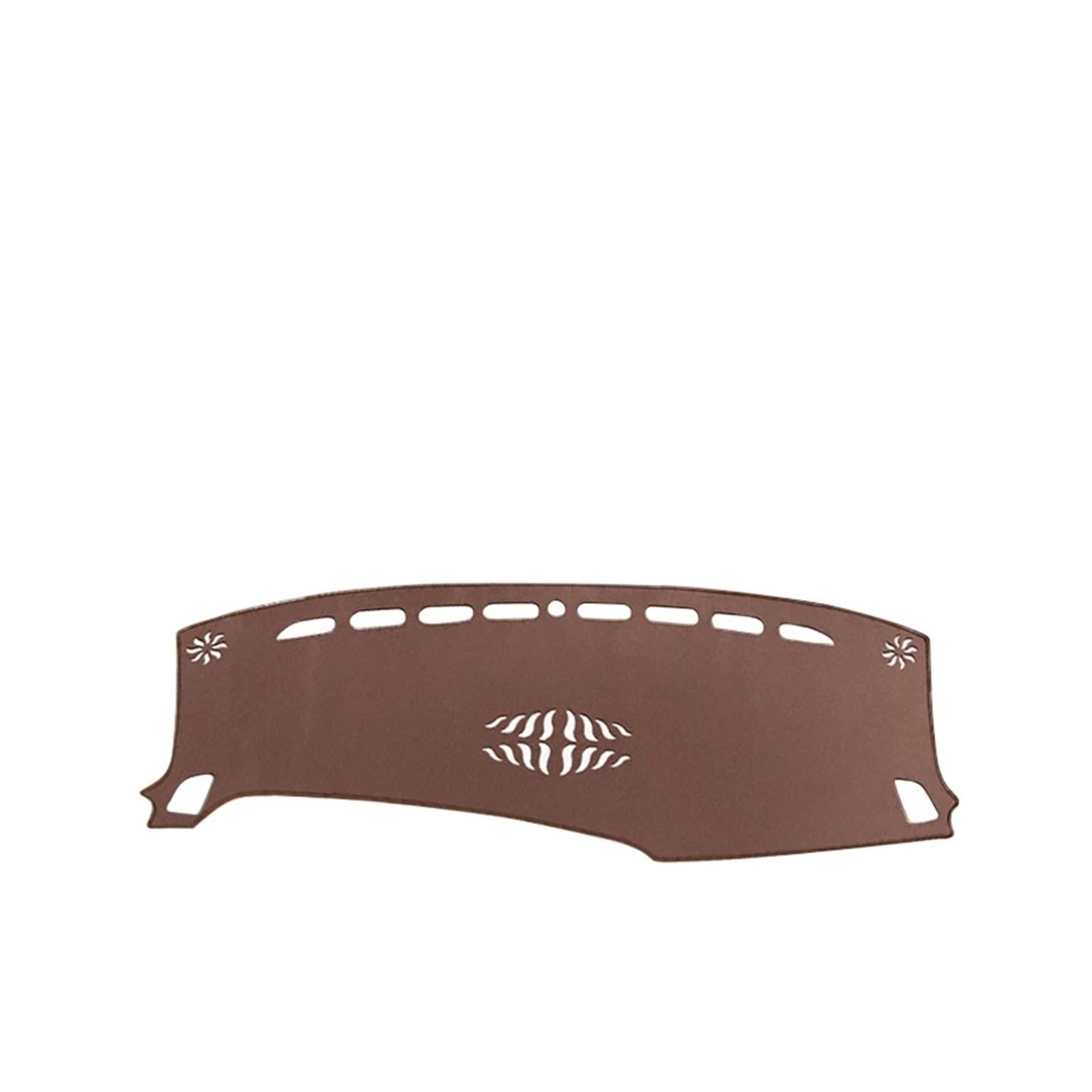 Car Dashboard Cover Pad Für Kia Für Karneval Für KA4 2020 2021 2022 2023 2024 Auto Armaturenbrett Abdeckung Sonnenschutz Matten Pads Teppiche(B LHD Brown) von AVNVNCNO