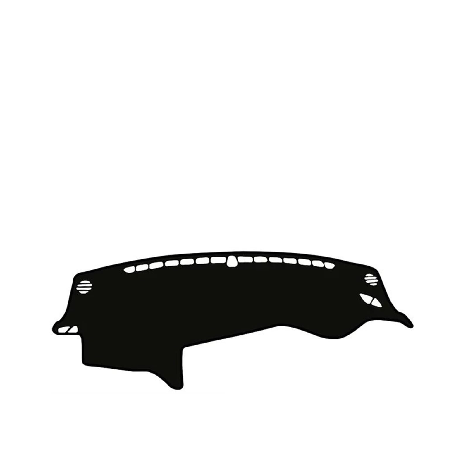 Car Dashboard Cover Pad Für Kia Für Optima Für K5 2011 2012 2013 2014 2015 Auto-Armaturenbrett-Abdeckungsmatte Sonnenschutzpolster rutschfeste Hülle(A Black Side RHD) von AVNVNCNO