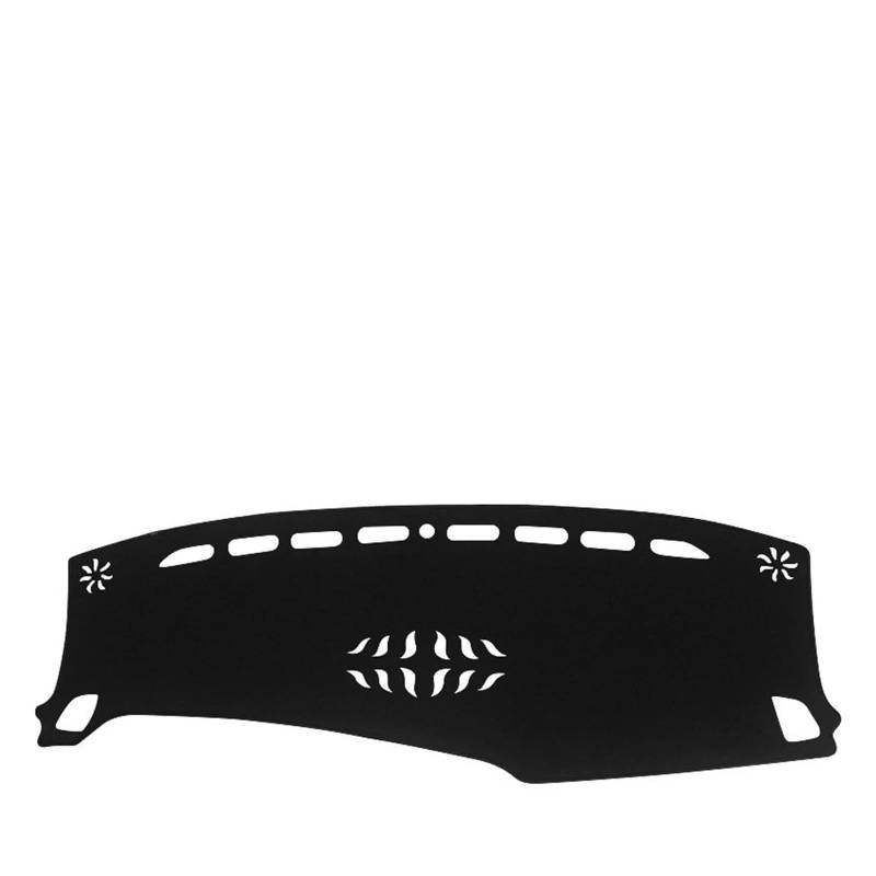 Car Dashboard Cover Pad Für Kia Für Sedona Für Carnival Für KA4 2020 2021 2022 2023 2024 Auto-Armaturenbrett-Abdeckung Armaturenbrettmatte Sonnenschutz rutschfeste Unterlage(A Black Side LHD) von AVNVNCNO