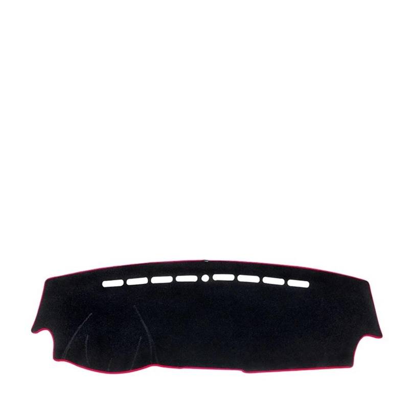 Car Dashboard Cover Pad Für MG Für HS Für EHS 2018 2019 2020 2021 2022 2023 Auto Armaturenbrett Abdeckung Matte Armaturenbrett Sonnenschutz Pad Teppich(LHD Red Side) von AVNVNCNO