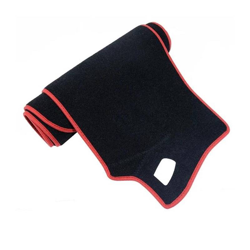 Car Dashboard Cover Pad Für Mazda2 Für Demio Für Mazda 2 Für DJ Für DL 2015-2021 Armaturenbrettabdeckung Armaturenbrettmatte Teppichpolster Schutz Sonnenschutzumhangkissen(Red,NO HUD_Right) von AVNVNCNO