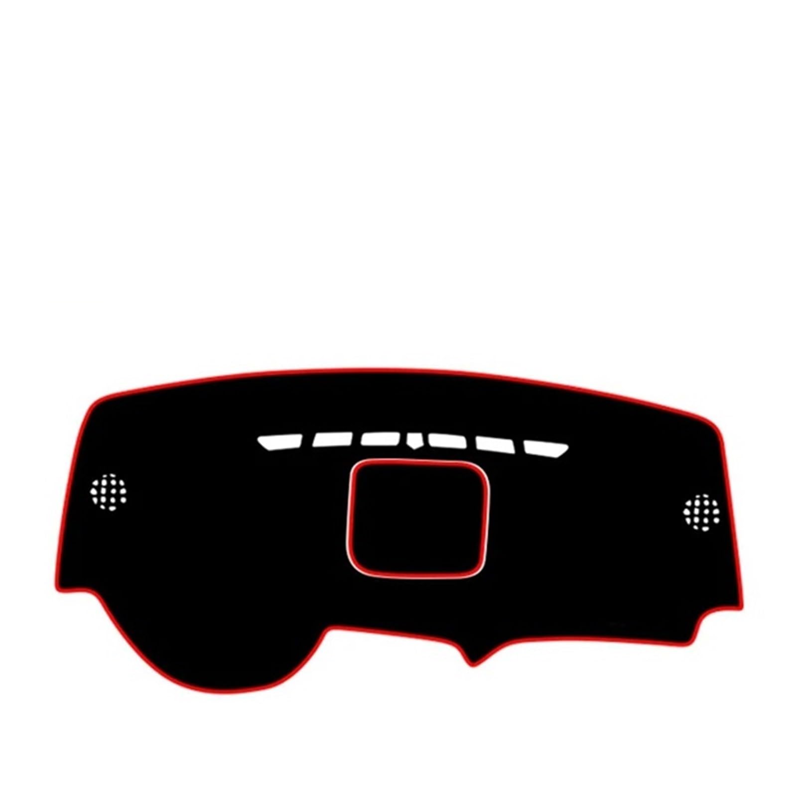 Car Dashboard Cover Pad Für Peugeot Für 3008 2008 2009 2010 2011 2012 2013 2014 2015 Auto Armaturenbrett Abdeckung rutschfeste Matte Instrument Teppiche(Storage Red Side) von AVNVNCNO