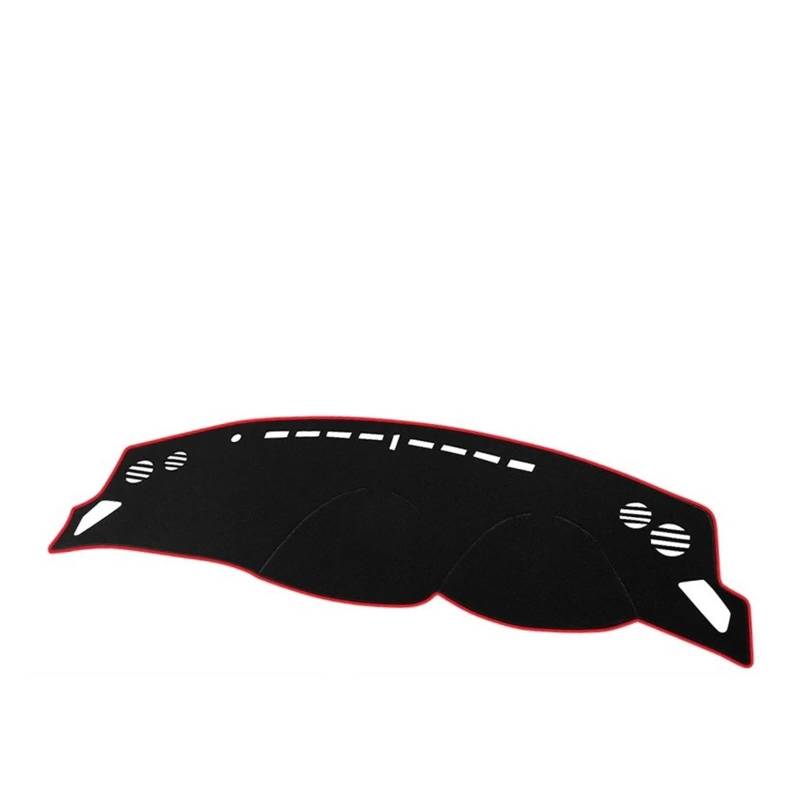 Car Dashboard Cover Pad Für Toyota 86 Für GT86 Für FT86 Für Scion Für FR-S 2012-2014 2015 2016 2017 2018 2019 2020 Auto Armaturenbrett Abdeckung Matte Teppiche(A Red Side RHD) von AVNVNCNO