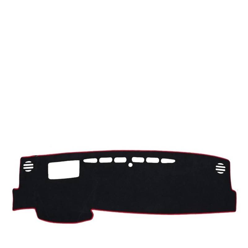 Car Dashboard Cover Pad Für Toyota Für Camry Für XV70 70 2018 2019 2020 2021 2022 2023 Auto Dashboard Abdeckung Matte Dashboard Sonnenschutz Pad Protector(A LHD Red Side) von AVNVNCNO