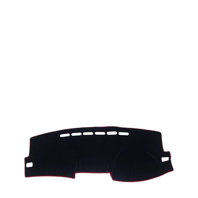 Car Dashboard Cover Pad Für Toyota Für Corolla Für E140 Für E150 2006 2007 2008 2009 2010 2011 2012 2013 Auto-Armaturenbrett-Abdeckungsfall rutschfeste Matte(Red Side RHD) von AVNVNCNO