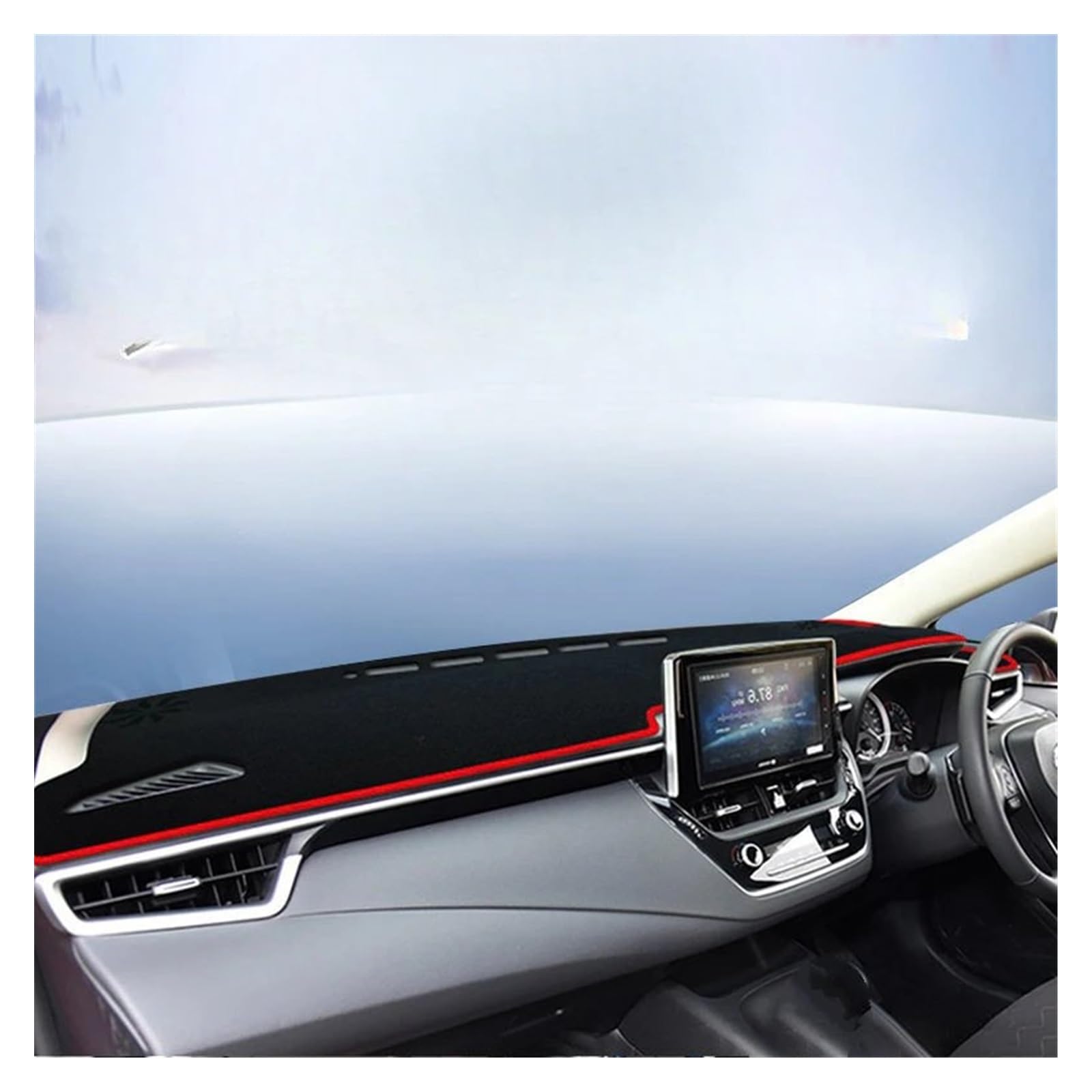 Car Dashboard Cover Pad Für Toyota Für Corolla Für E210 Für Hybrid 2019-2021 2022 2023 2024 Auto Armaturenbrettabdeckung Armaturenbrettmatte Sonnenschutzpolster Innenraum(2019-2024 RHD) von AVNVNCNO