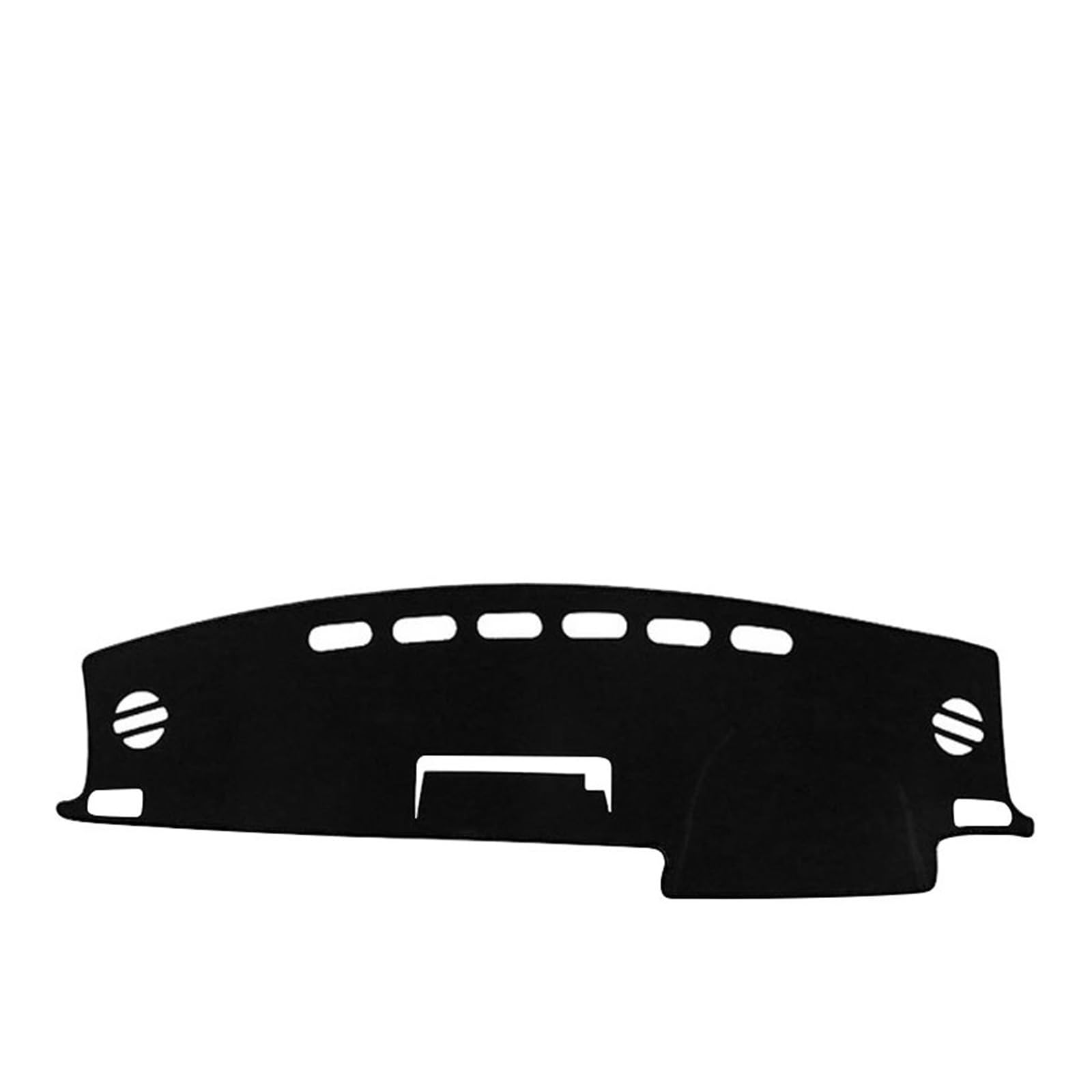 Car Dashboard Cover Pad Für Toyota Für RAV4 Für XA40 2013 2014 2015 2016 2017 2018 Für RAV 4 Auto Armaturenbrett Abdeckung rutschfeste Matte Teppich(A Black Side RHD) von AVNVNCNO