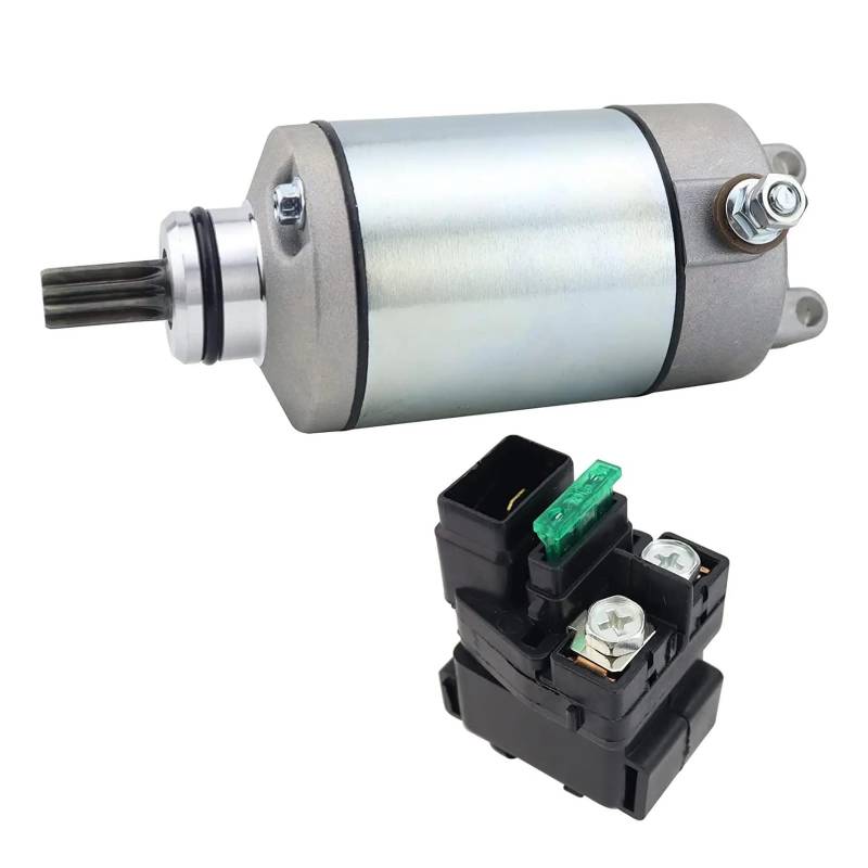 Elektrischer Anlasser Für Kawasaki Für KFX400 Für KSF400 2003 2004 2005 2006 Starter Motor Und Relais 31100-29F00 3445-033 von AVNVNCNO