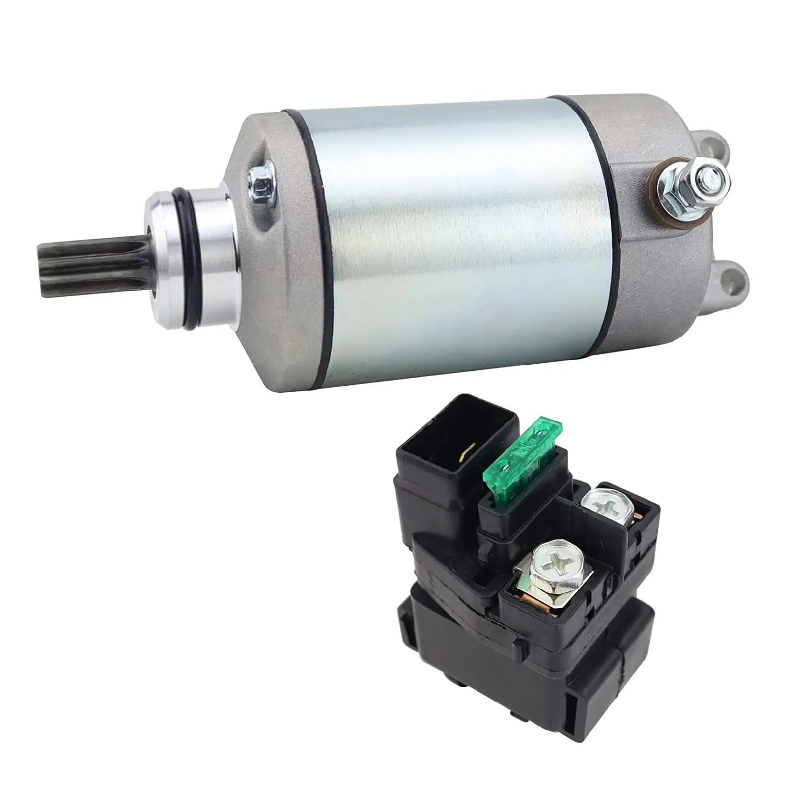 Elektrischer Anlasser Für Suzuki Für Quadsport Für LT-Z400Z 2003 2004 2005 2006 2007 2008 31100-29F00 3445-033 Starter Motor Und Relais von AVNVNCNO