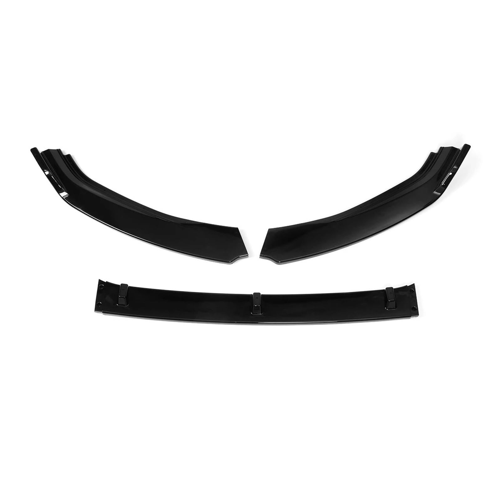 Frontspoiler 3 STÜCKE Für VW Für Golf Für MK7 2014 2015 2016 2017 Auto Frontstoßstange Splitter Lip Spoiler Diffusor Schutz Körper Kit Abdeckung Frontstoßstange Spoiler von AVNVNCNO