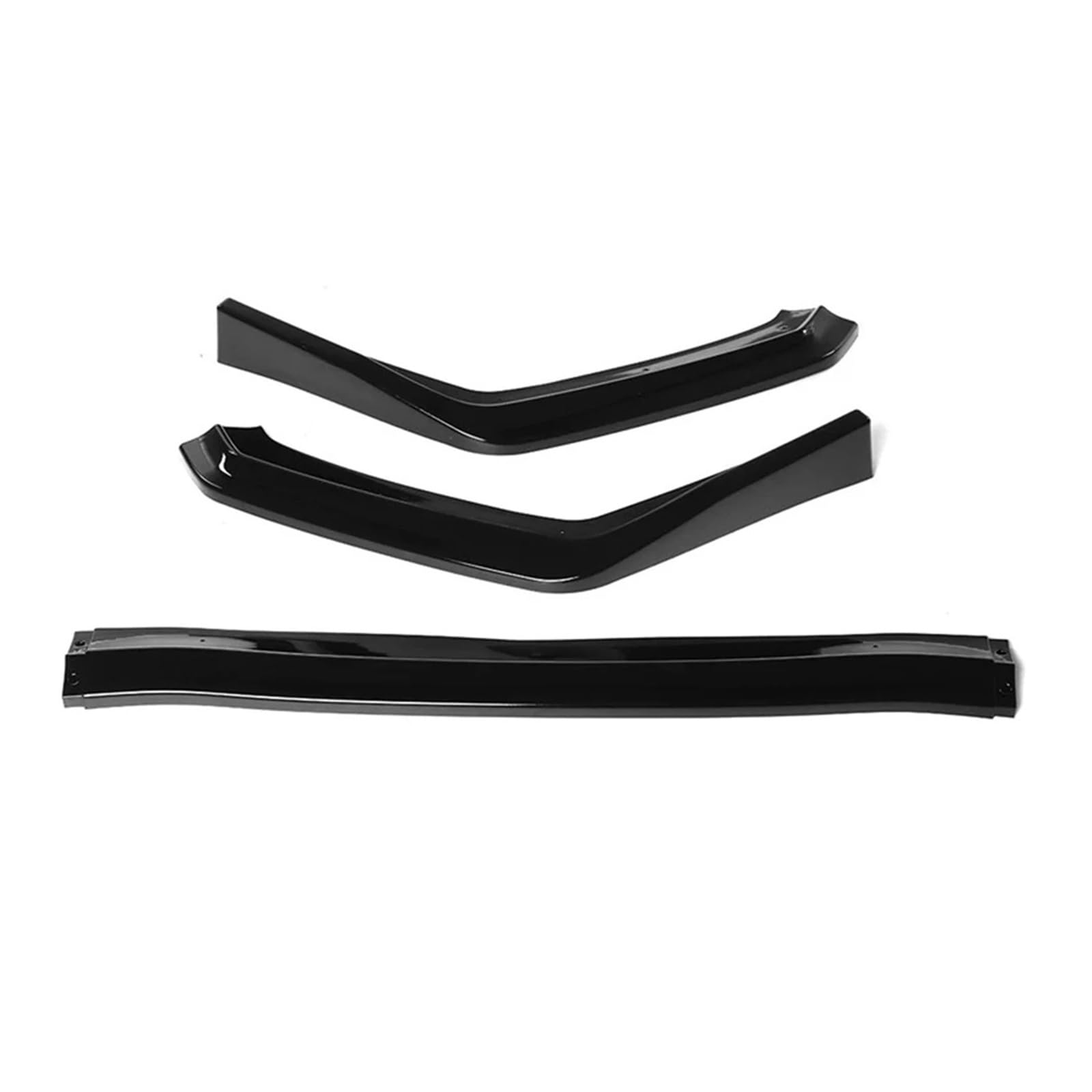 Frontspoiler 3 Stücke Für Subaru Für WRX Für STI 2015 2016 2017 2018 2019 Auto Vorderen Stoßfänger Spoiler Lippe Schutz Lowetr Splitter Diffusor Stoßstange Frontstoßstange Spoiler(Glossy Black) von AVNVNCNO