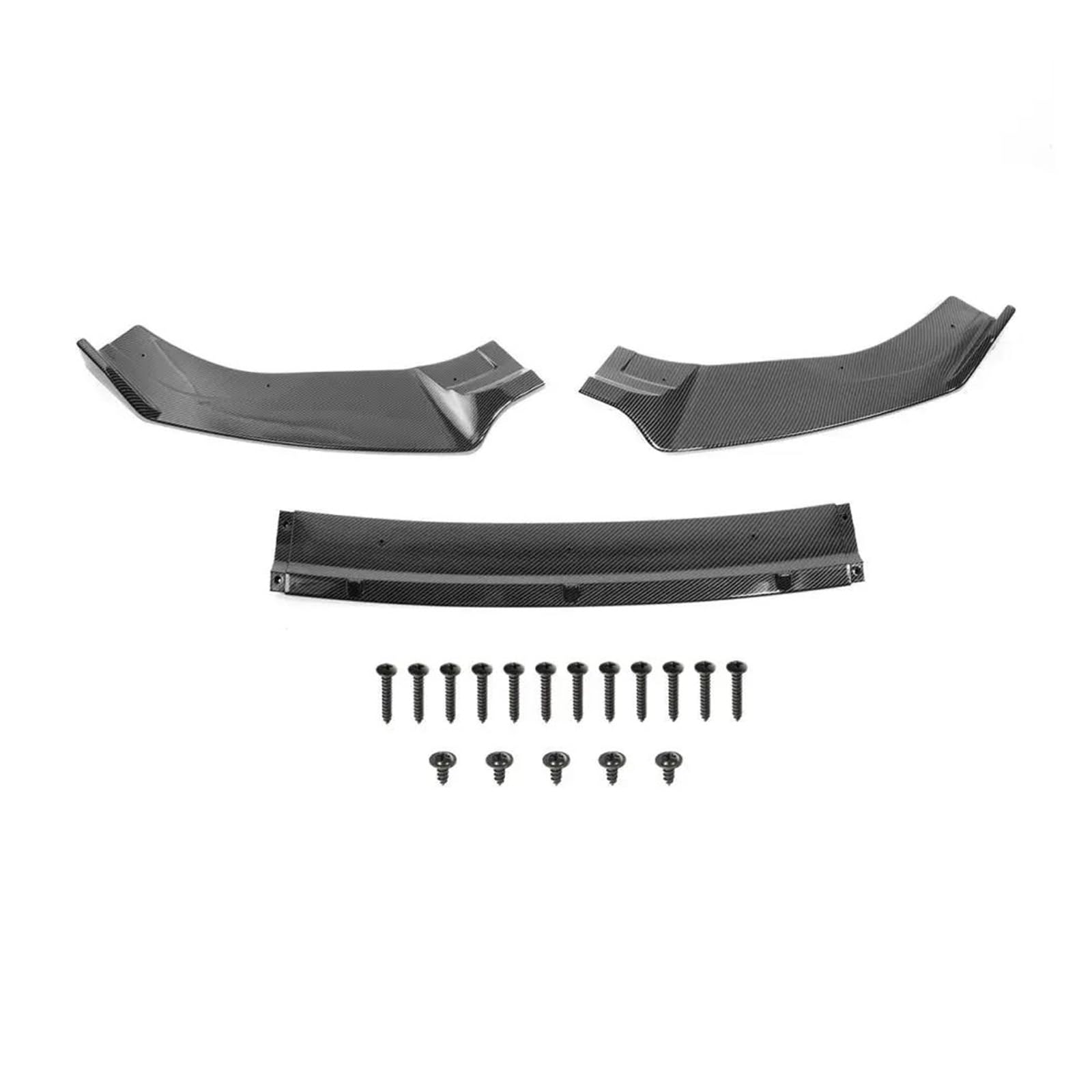 Frontspoiler 3 Stücke Für VW Für Golf Für MK7/7,5 Für GTI R Front Stoßstange Lip Spoiler Splitter Stoßstange Lip Diffusor Auto Modifikation Frontstoßstange Spoiler von AVNVNCNO