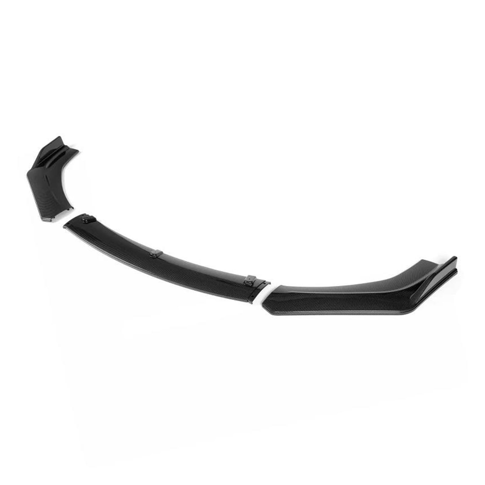 Frontspoiler 3 Teile/Satz Für Infiniti Für Q50 2014 2015 2016 2017 2018 2019 2020 2021 Auto Vorderen Stoßfänger Lip Spoiler Splitter Frontstoßstange Spoiler(Carbon Fiber 18-21) von AVNVNCNO