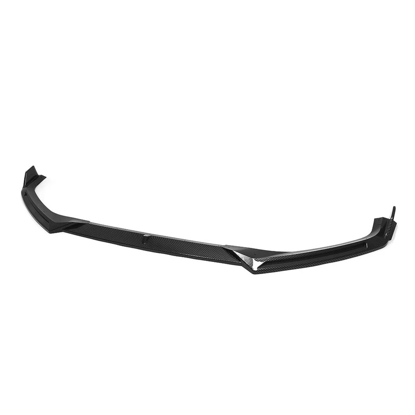 Frontspoiler 3PCS Für Kia Für EV6 2021 2022 2023 Auto Front Lip Front Stoßstange Splitter Carbon Fiber Look Frontstoßstange Spoiler(B Carbon Look) von AVNVNCNO