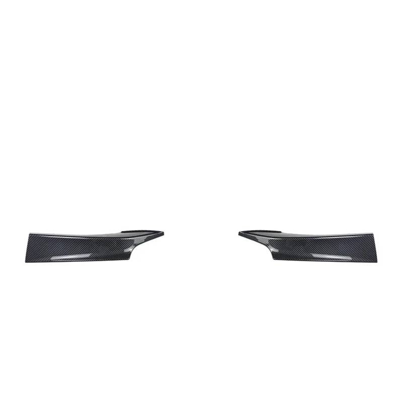 Frontspoiler Für 1er-Serie Für F20 Für F21 Für Sport Für Style 2012 2013 2014 Canard Cover Trim Splitter Frontstoßstange Lip Spoiler Frontstoßstange Spoiler(Carbon Look) von AVNVNCNO