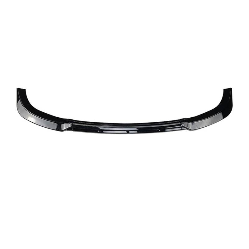 Frontspoiler Für VW Für ID3 2019 2020 2021 2022 Auto Vorderen Stoßfänger Lip Spoiler Schaufel Glanz Schwarz Carbon Fiber Splitter Körper Kit Zubehör Frontstoßstange Spoiler(Gloss Black) von AVNVNCNO