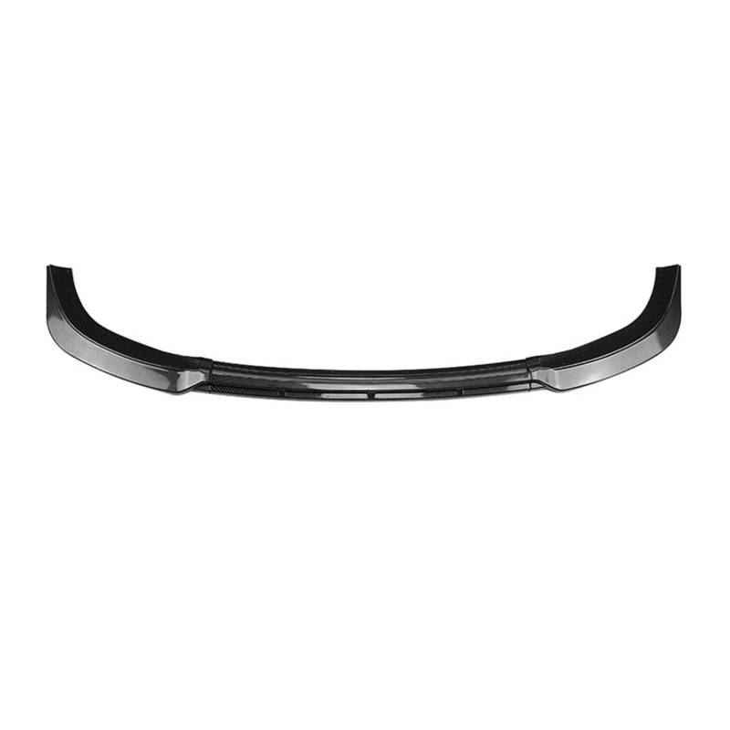 Frontspoiler Für VW Für ID3 2019 2020 2021 2022 Auto Vorderen Stoßfänger Lip Spoiler Schaufel Glanz Schwarz Carbon Fiber Splitter Körper Kit Zubehör Frontstoßstange Spoiler(Kohlefaser-Stil) von AVNVNCNO