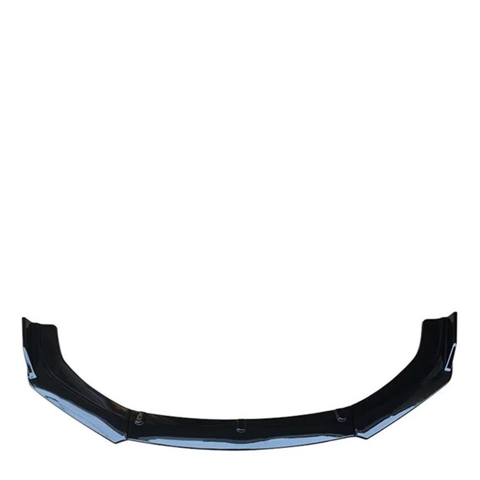 Frontspoiler Für VW Für Scirocco R 2009 2010 2011 2012 2013 2014 2015 Auto Vorderen Stoßfänger Spoiler Protector Lip Body Kit Kinn Schaufel Frontstoßstange Spoiler(Glossy Black) von AVNVNCNO