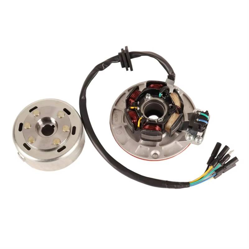 Motorrad Zündspule 12V AC Zündung Magneto Stator Schwungrad Kit Für YX Für YingXiang 140cc 150cc 160cc Motorrad Pit Dirt Bike ATV GO Kart Spule Motor Zündspule von AVNVNCNO