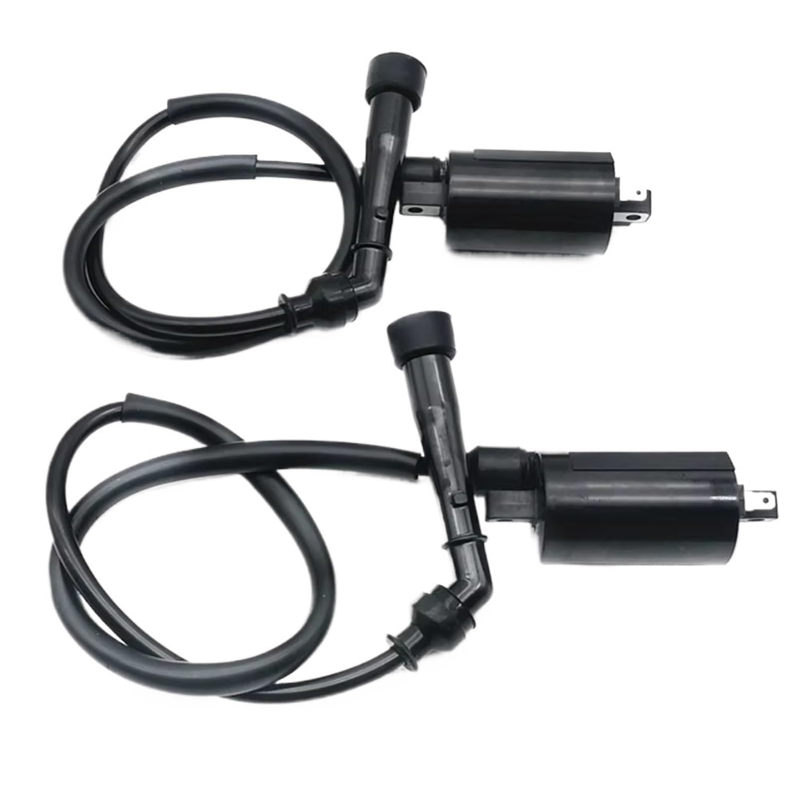 Motorrad Zündspule 2-teiliges Motorrad-Leistungsteil, 12 V Zündspule, Zündsystemeinheit Für Kawasaki EN500C Für Vulcan 500 LTD 1996–2004 2005 2006 2007 2008 2009 Motor Zündspule von AVNVNCNO